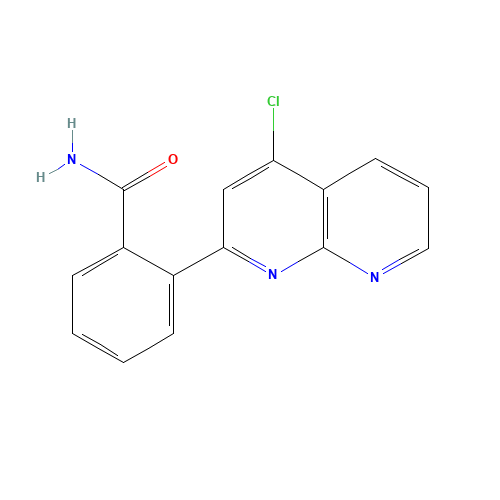 2-(4-chloro-1,8-naphthyridin-2-yl)benzamide (CAS: 1323919-42-1) - Related Chemical Product