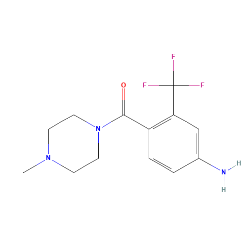[4-amino-2-(trifluoromethyl)phenyl]-(4-methylpiperazin-1-yl)methanone (CAS: 853297-04-8) - Related Chemical Product
