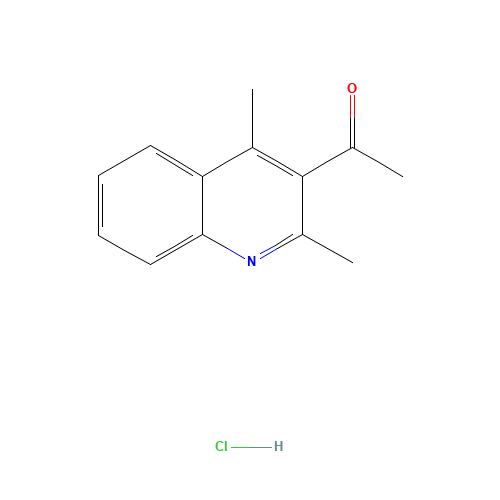 1-(2,4-dimethylquinolin-3-yl)ethanone;hydrochloride (CAS: 943825-10-3) - Related Chemical Product