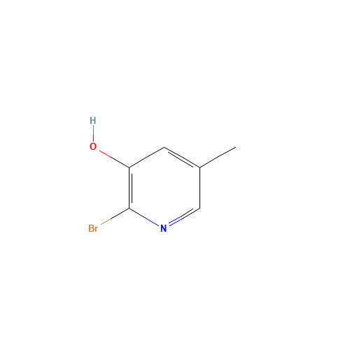 2-bromo-5-methylpyridin-3-ol (CAS: 1003711-30-5) - Chemical Structure and Molecular Formula 