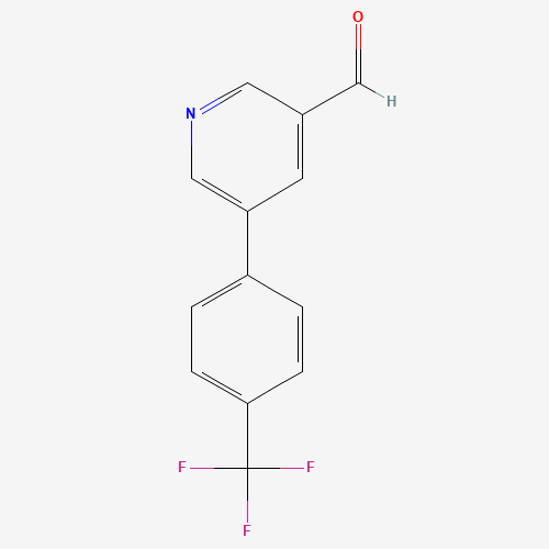 5-[4-(trifluoromethyl)phenyl]pyridine-3-carbaldehyde (CAS: 885959-40-0) - Related Chemical Product