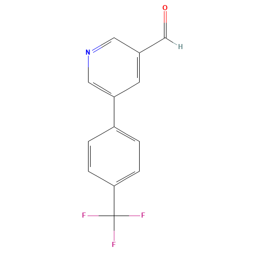 5-[4-(trifluoromethyl)phenyl]pyridine-3-carbaldehyde (CAS: 885959-40-0) - Related Chemical Product