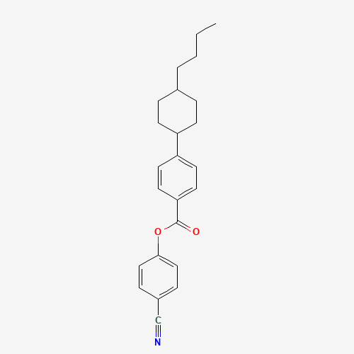 (4-cyanophenyl) 4-(4-butylcyclohexyl)benzoate (CAS: 91225-21-7) - Related Chemical Product