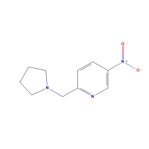 5-nitro-2-(pyrrolidin-1-ylmethyl)pyridine (CAS: 866955-35-3) - Related Chemical Product