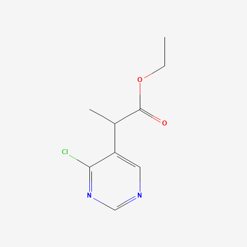 ethyl 2-(4-chloropyrimidin-5-yl)propanoate (CAS: 1190392-38-1) - Related Chemical Product