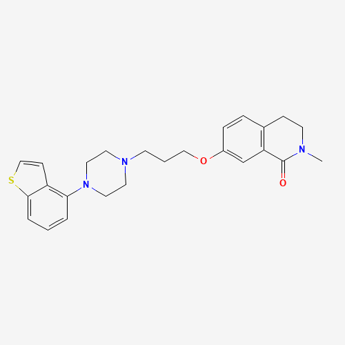 7-[3-[4-(1-benzothiophen-4-yl)piperazin-1-yl]propoxy]-2-methyl-3,4-dihydroisoquinolin-1-one (CAS: 913612-25-6) - Related Chemical Product