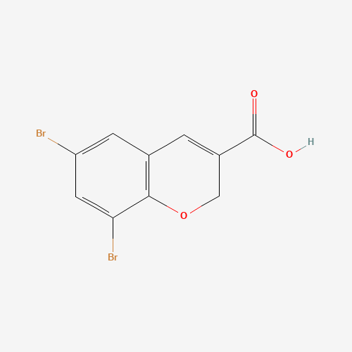 6,8-dibromo-2H-chromene-3-carboxylic acid (CAS: 855286-71-4) - Related Chemical Product