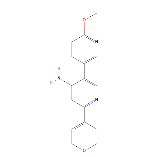 2-(3,6-dihydro-2H-pyran-4-yl)-5-(6-methoxypyridin-3-yl)pyridin-4-amine (CAS: 1354288-31-5) - Related Chemical Product