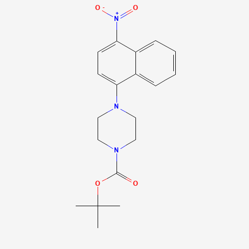 tert-butyl 4-(4-nitronaphthalen-1-yl)piperazine-1-carboxylate (CAS: 193902-83-9) - Related Chemical Product