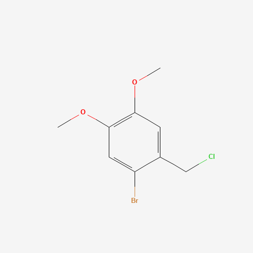 1-bromo-2-(chloromethyl)-4,5-dimethoxybenzene (CAS: 54370-01-3) - Related Chemical Product