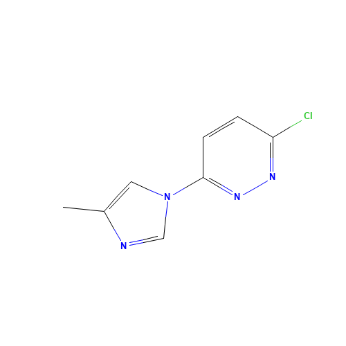3-chloro-6-(4-methylimidazol-1-yl)pyridazine (CAS: 941294-26-4) - Related Chemical Product