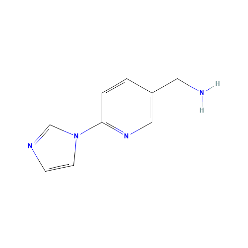 (6-imidazol-1-ylpyridin-3-yl)methanamine (CAS: 914637-08-4) - Related Chemical Product