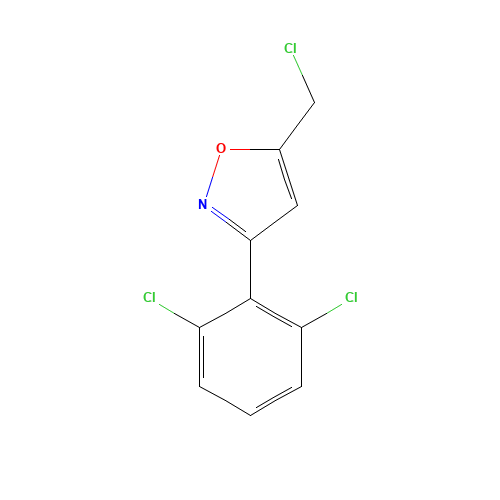 5-(chloromethyl)-3-(2,6-dichlorophenyl)-1,2-oxazole (CAS: 31007-74-6) - Related Chemical Product