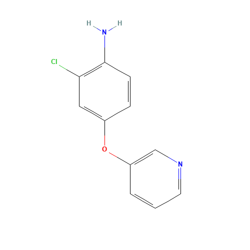 2-chloro-4-pyridin-3-yloxyaniline (CAS: 315227-20-4) - Related Chemical Product