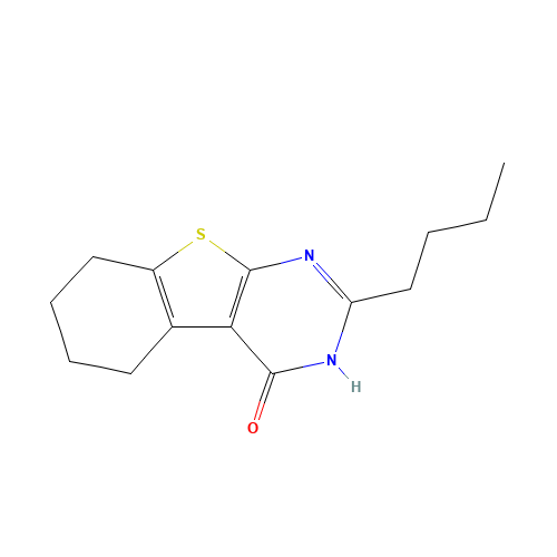 2-butyl-5,6,7,8-tetrahydro-3H-[1]benzothiolo[2,3-d]pyrimidin-4-one (CAS: 106831-18-9) - Related Chemical Product
