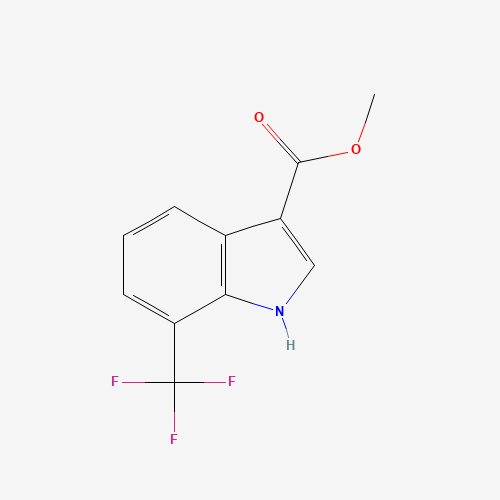 methyl 7-(trifluoromethyl)-1H-indole-3-carboxylate (CAS: 155134-38-6) - Related Chemical Product