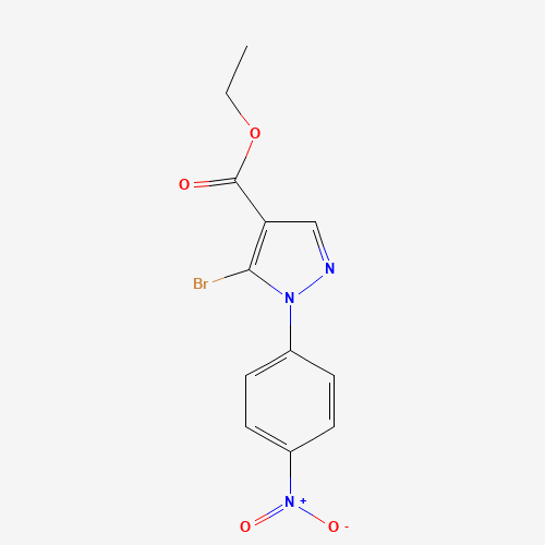 ethyl 5-bromo-1-(4-nitrophenyl)pyrazole-4-carboxylate (CAS: 1245258-74-5) - Related Chemical Product