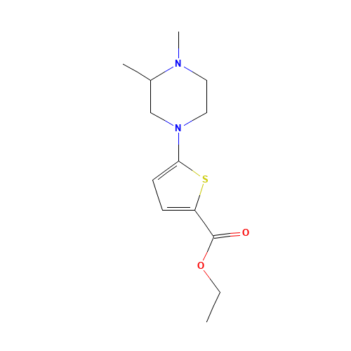 ethyl 5-(3,4-dimethylpiperazin-1-yl)thiophene-2-carboxylate (CAS: 1035271-17-0) - Related Chemical Product