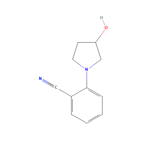 2-(3-hydroxypyrrolidin-1-yl)benzonitrile (CAS: 218610-63-0) - Related Chemical Product