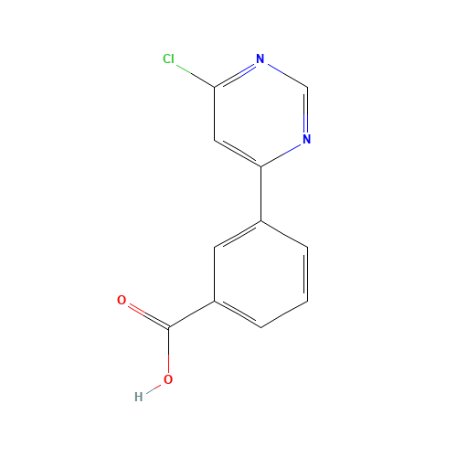 3-(6-chloropyrimidin-4-yl)benzoic acid (CAS: 579476-50-9) - Related Chemical Product