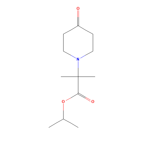 propan-2-yl 2-methyl-2-(4-oxopiperidin-1-yl)propanoate (CAS: 1018815-99-0) - Related Chemical Product