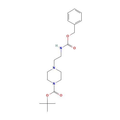 tert-butyl 4-[2-(phenylmethoxycarbonylamino)ethyl]piperazine-1-carboxylate (CAS: 302557-32-0) - Related Chemical Product