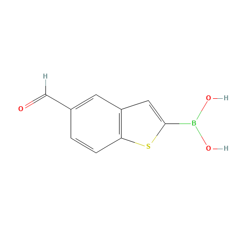 (5-formyl-1-benzothiophen-2-yl)boronic acid (CAS: 1182272-63-4) - Related Chemical Product