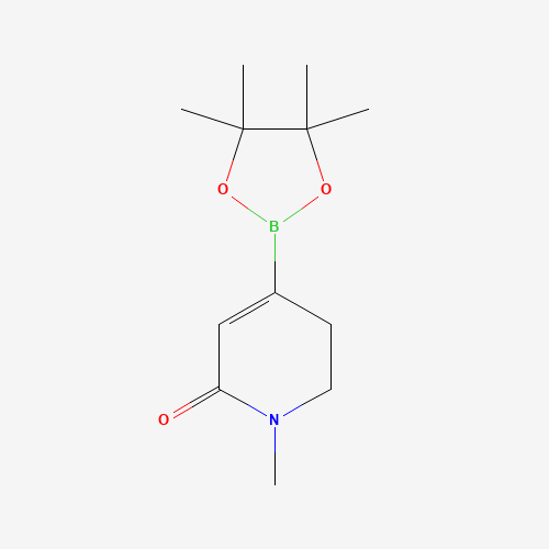 1-methyl-4-(4,4,5,5-tetramethyl-1,3,2-dioxaborolan-2-yl)-2,3-dihydropyridin-6-one (CAS: 1227068-65-6) - Related Chemical Product