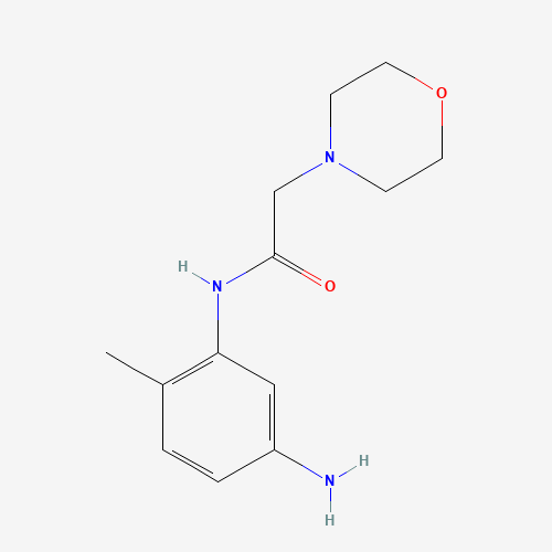 N-(5-amino-2-methylphenyl)-2-morpholin-4-ylacetamide (CAS: 436095-69-1) - Related Chemical Product