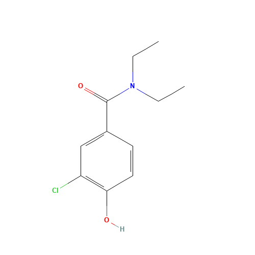 3-chloro-N,N-diethyl-4-hydroxybenzamide (CAS: 27522-98-1) - Related Chemical Product