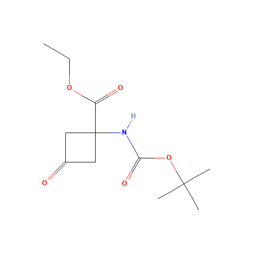 ethyl 1-[(2-methylpropan-2-yl)oxycarbonylamino]-3-oxocyclobutane-1-carboxylate (CAS: 129287-91-8) - Related Chemical Product