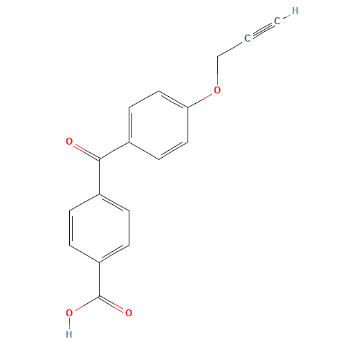 4-(4-prop-2-ynoxybenzoyl)benzoic acid (CAS: 1236196-77-2) - Related Chemical Product