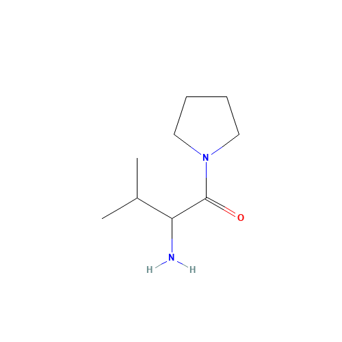 2-amino-3-methyl-1-pyrrolidin-1-ylbutan-1-one (CAS: 54124-67-3) - Related Chemical Product
