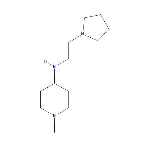 1-methyl-N-(2-pyrrolidin-1-ylethyl)piperidin-4-amine (CAS: 919835-59-9) - Related Chemical Product