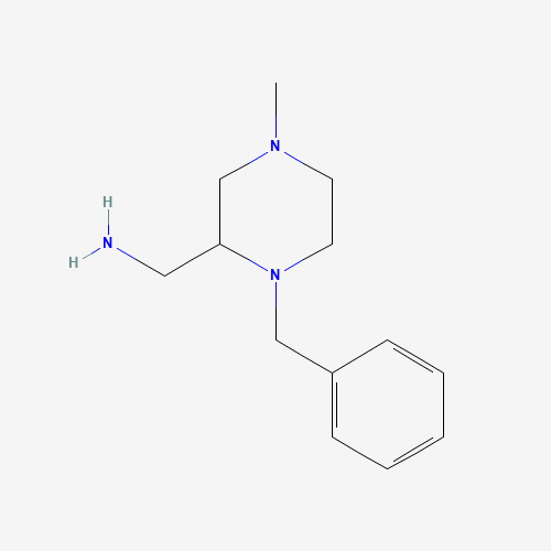 (1-benzyl-4-methylpiperazin-2-yl)methanamine (CAS: 56904-13-3) - Related Chemical Product