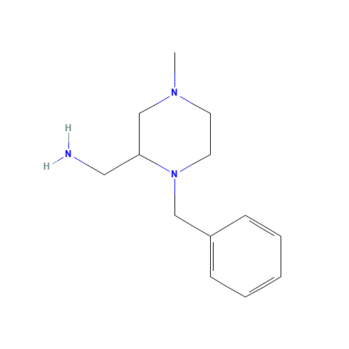 (1-benzyl-4-methylpiperazin-2-yl)methanamine (CAS: 56904-13-3) - Related Chemical Product