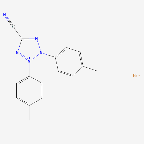 2,3-bis(4-methylphenyl)tetrazol-2-ium-5-carbonitrile;bromide (CAS: 102568-69-4) - Related Chemical Product