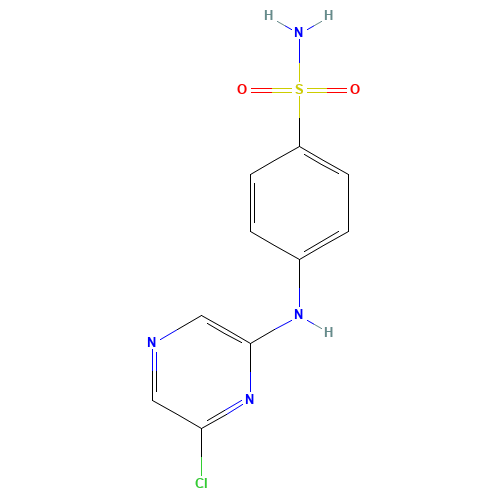 4-[(6-chloropyrazin-2-yl)amino]benzenesulfonamide (CAS: 642459-21-0) - Related Chemical Product