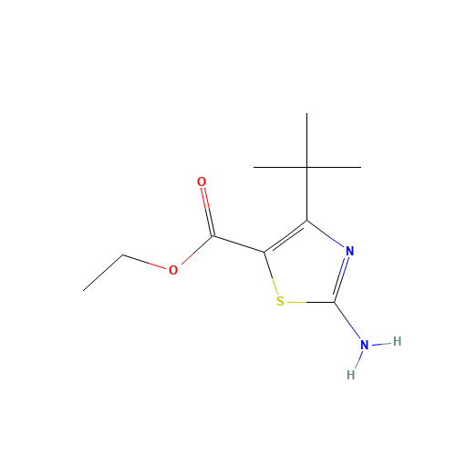 ethyl 2-amino-4-tert-butyl-1,3-thiazole-5-carboxylate (CAS: 78968-26-0) - Related Chemical Product