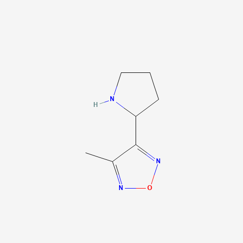 3-methyl-4-pyrrolidin-2-yl-1,2,5-oxadiazole (CAS: 936940-68-0) - Related Chemical Product