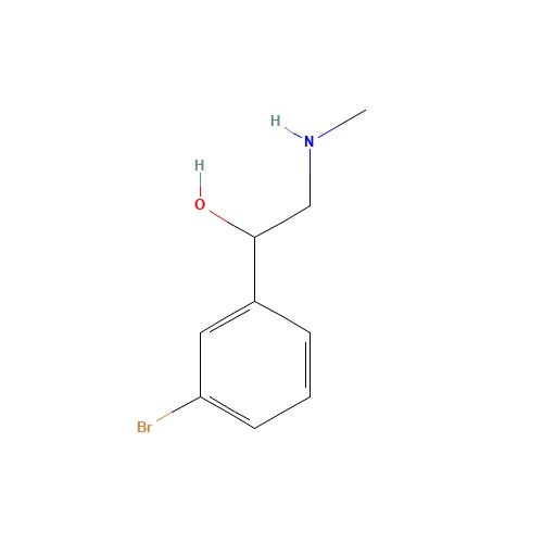 1-(3-bromophenyl)-2-(methylamino)ethanol (CAS: 58777-85-8) - Related Chemical Product