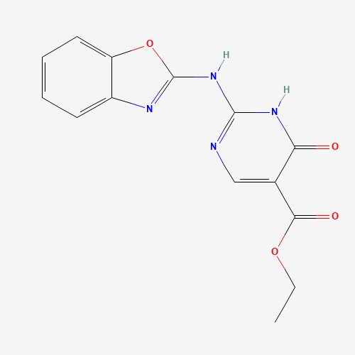 ethyl 2-(1,3-benzoxazol-2-ylamino)-6-oxo-1H-pyrimidine-5-carboxylate (CAS: 670220-69-6) - Related Chemical Product