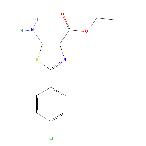 ethyl 5-amino-2-(4-chlorophenyl)-1,3-thiazole-4-carboxylate (CAS: 887248-53-5) - Related Chemical Product