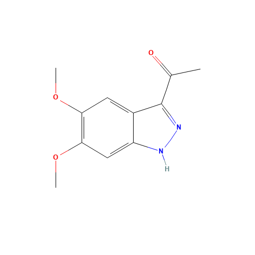 1-(5,6-dimethoxy-1H-indazol-3-yl)ethanone (CAS: 1386457-52-8) - Related Chemical Product