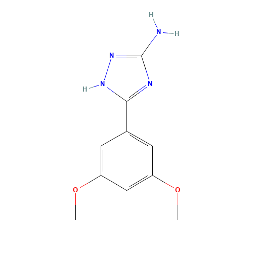 5-(3,5-dimethoxyphenyl)-1H-1,2,4-triazol-3-amine (CAS: 312920-26-6) - Related Chemical Product