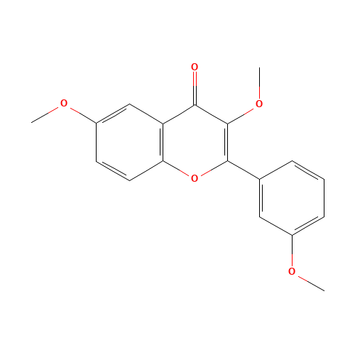 3,6-dimethoxy-2-(3-methoxyphenyl)chromen-4-one (CAS: 720675-93-4) - Related Chemical Product