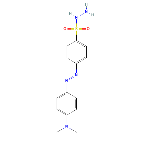 4-[[4-(dimethylamino)phenyl]diazenyl]benzenesulfonohydrazide (CAS: 72565-41-4) - Related Chemical Product