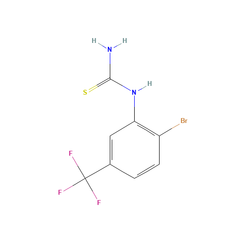 [2-bromo-5-(trifluoromethyl)phenyl]thiourea (CAS: 206559-47-9) - Related Chemical Product