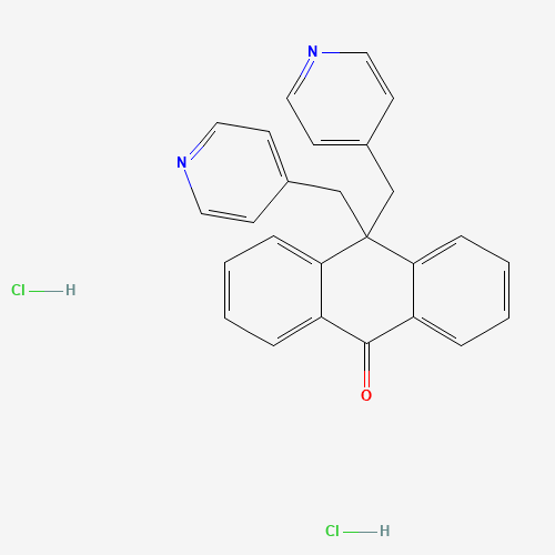 10,10-bis(pyridin-4-ylmethyl)anthracen-9-one;dihydrochloride (CAS: 122955-42-4) - Related Chemical Product