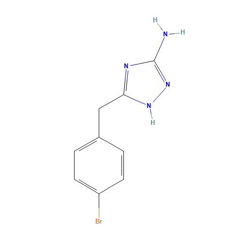 5-[(4-bromophenyl)methyl]-1H-1,2,4-triazol-3-amine (CAS: 502685-91-8) - Related Chemical Product